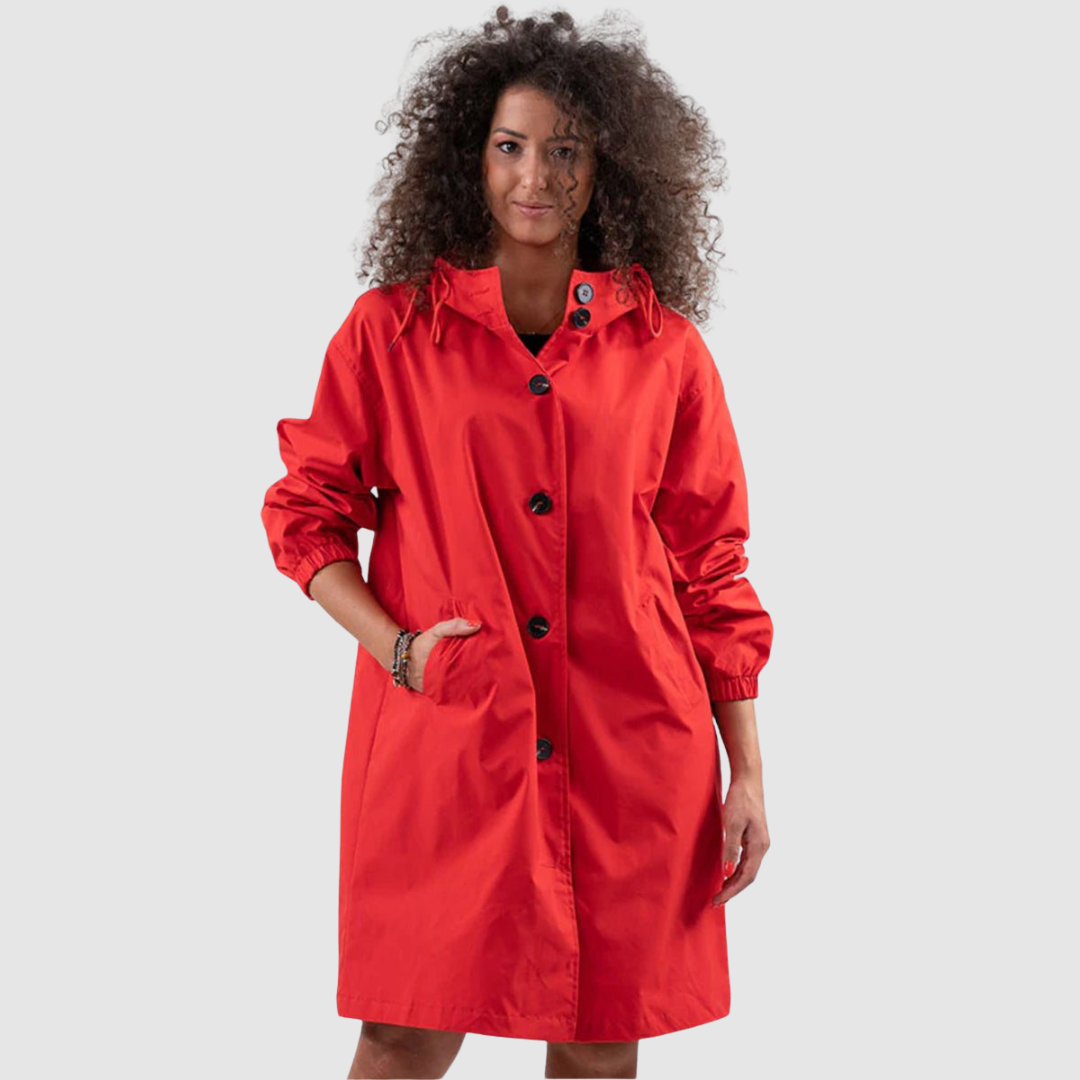 Lucie – Oversized vanntett jakke