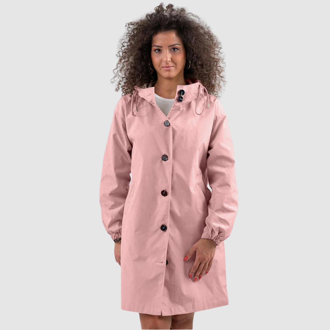 Lucie – Oversized vanntett jakke