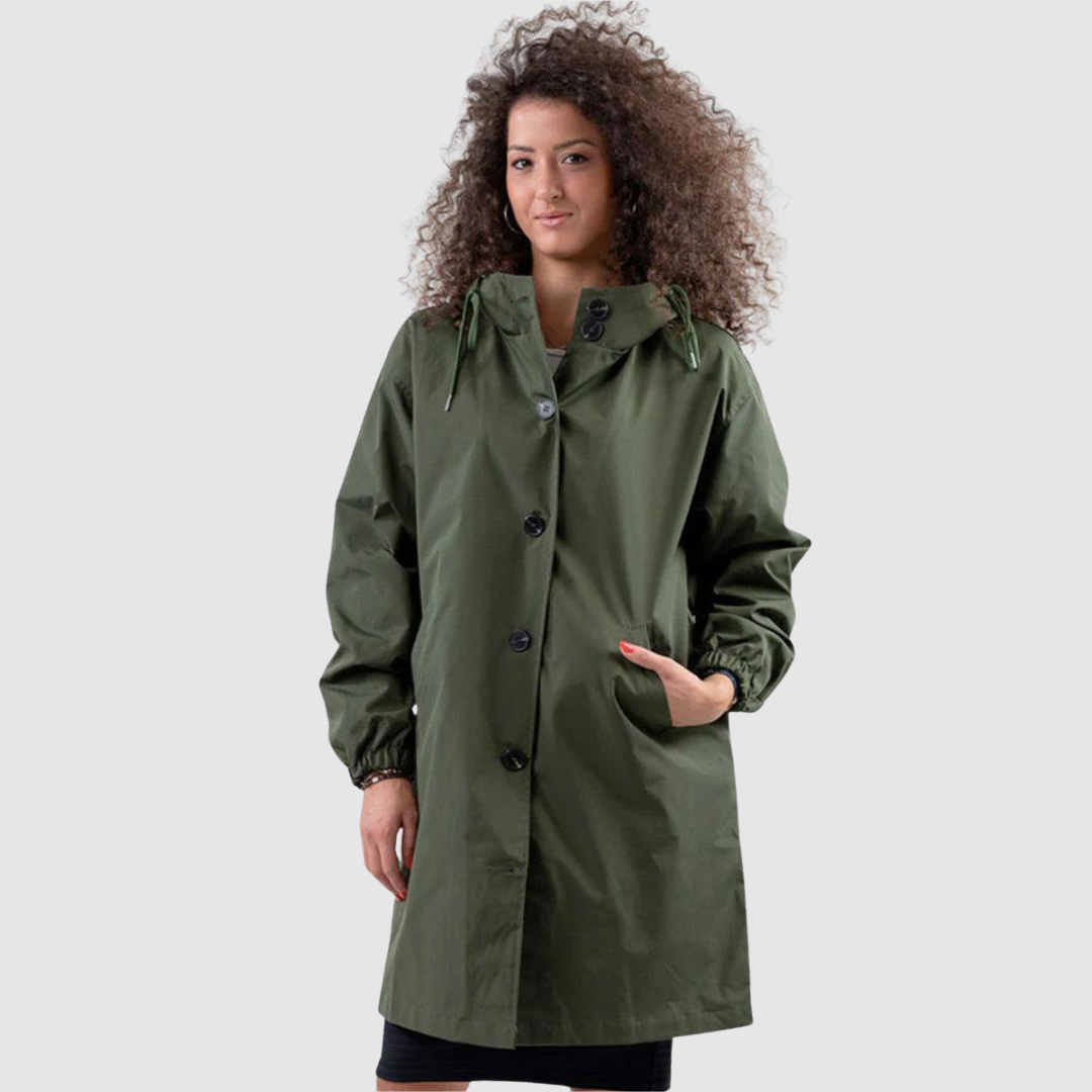 Lucie – Oversized vanntett jakke