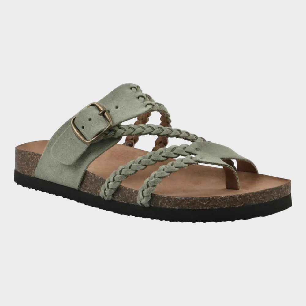 Aurora – Flettede anatomiske sandaler med kork