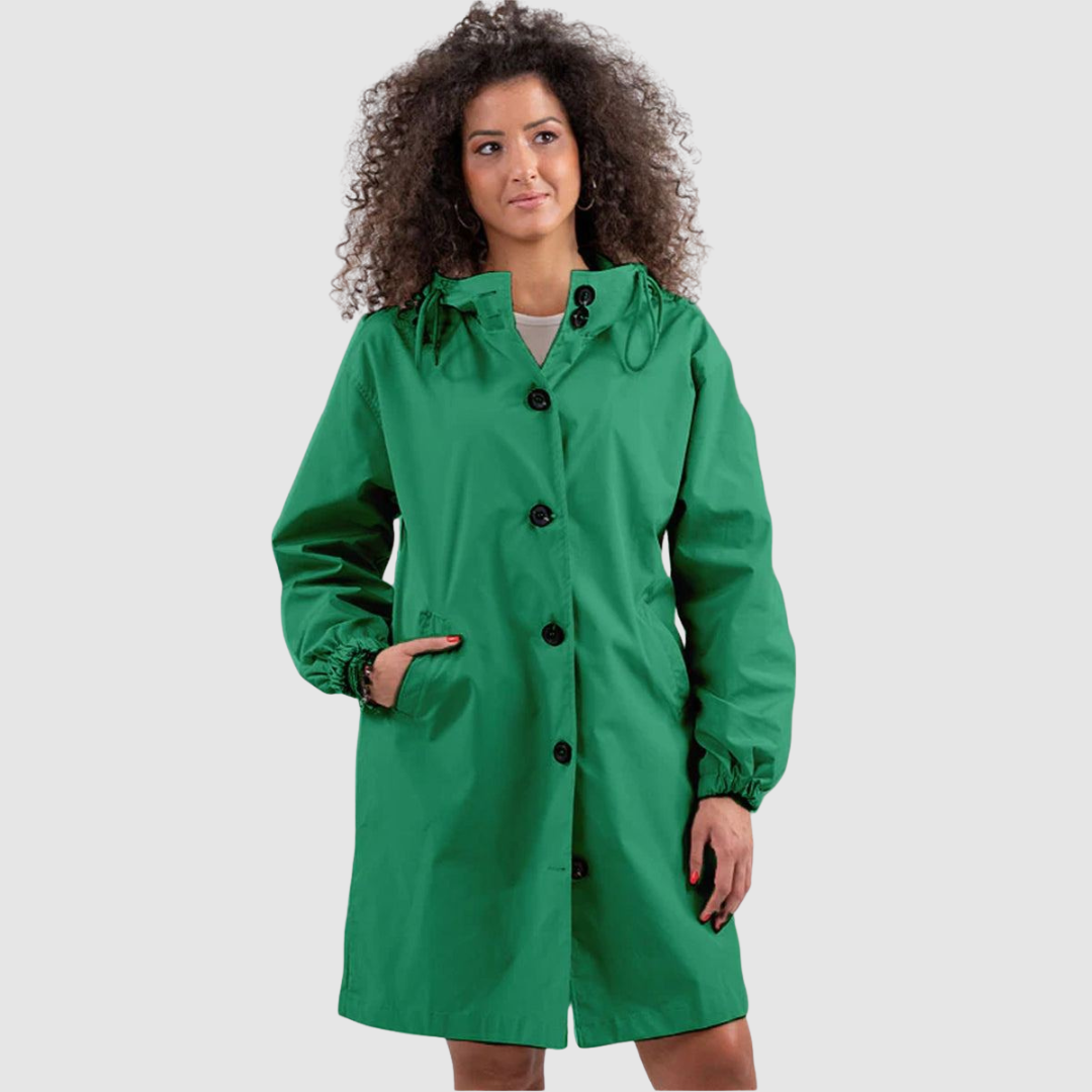 Lucie – Oversized vanntett jakke
