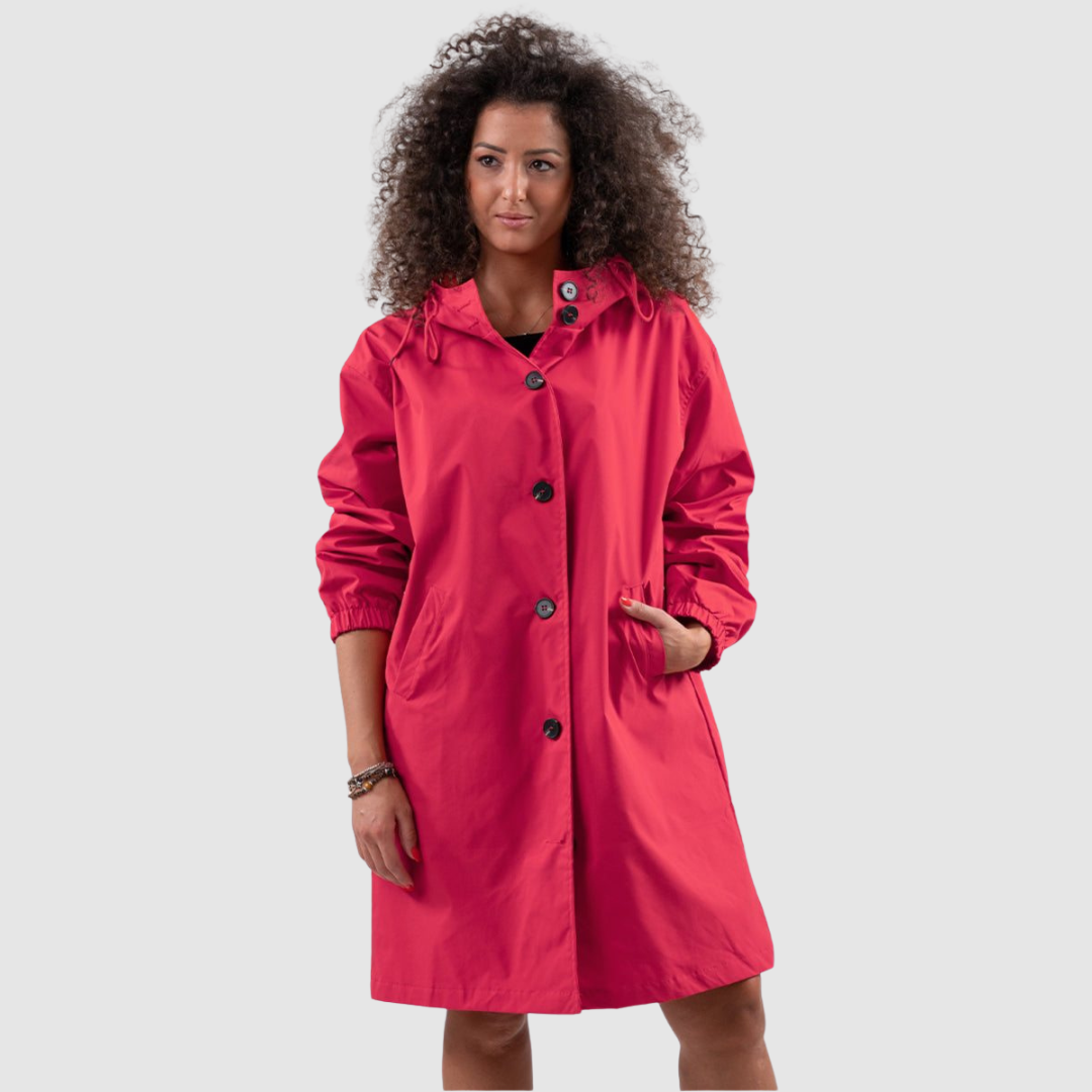 Lucie – Oversized vanntett jakke