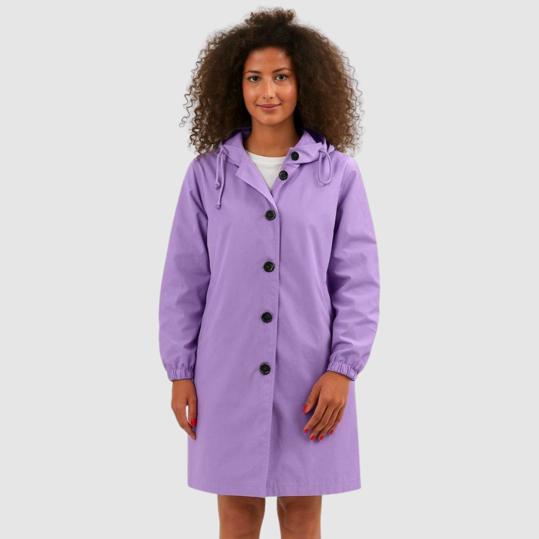 Lucie – Oversized vanntett jakke
