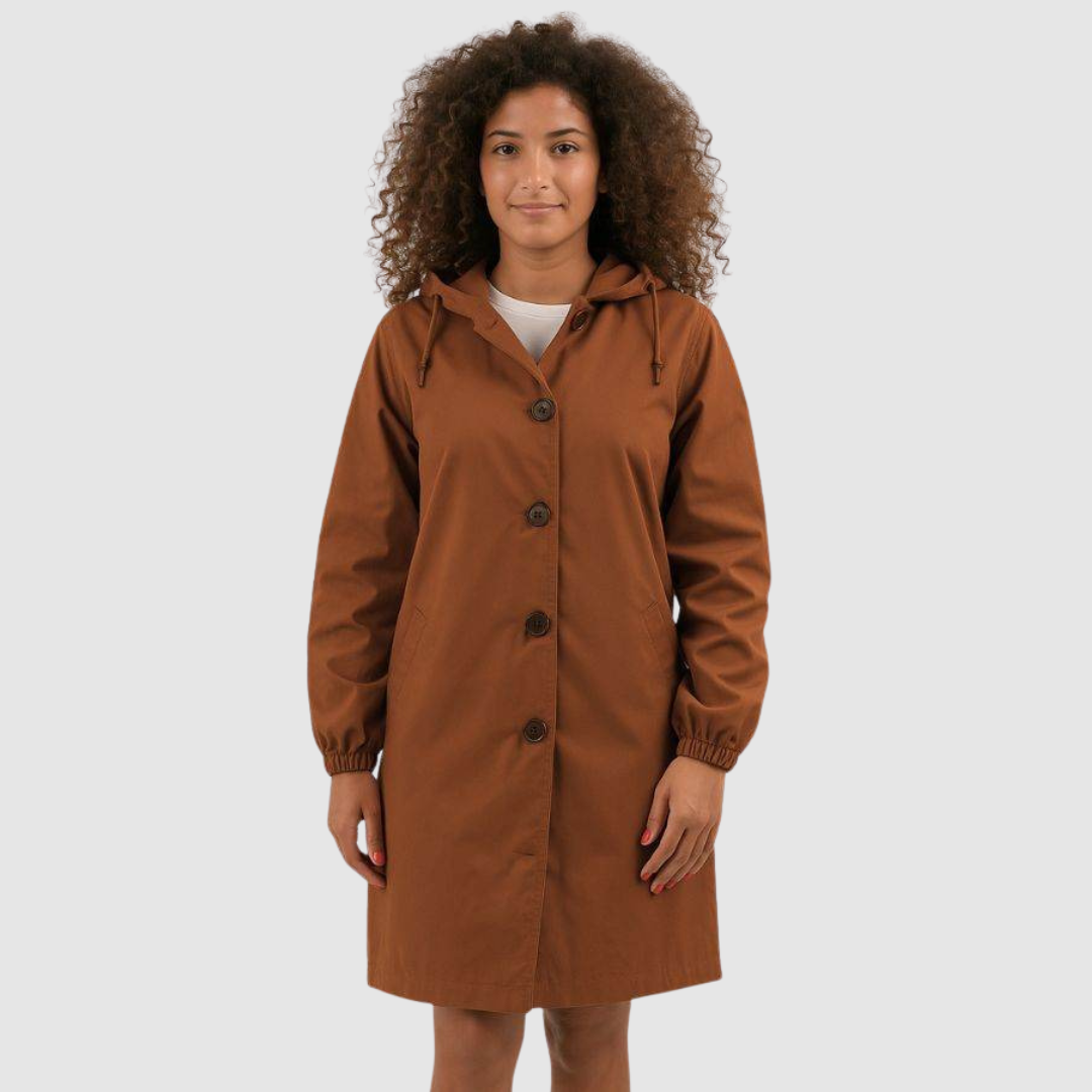 Lucie – Oversized vanntett jakke