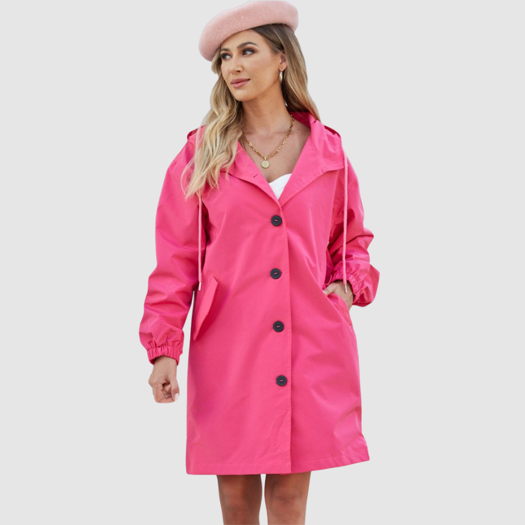 Lucie – Oversized vanntett jakke