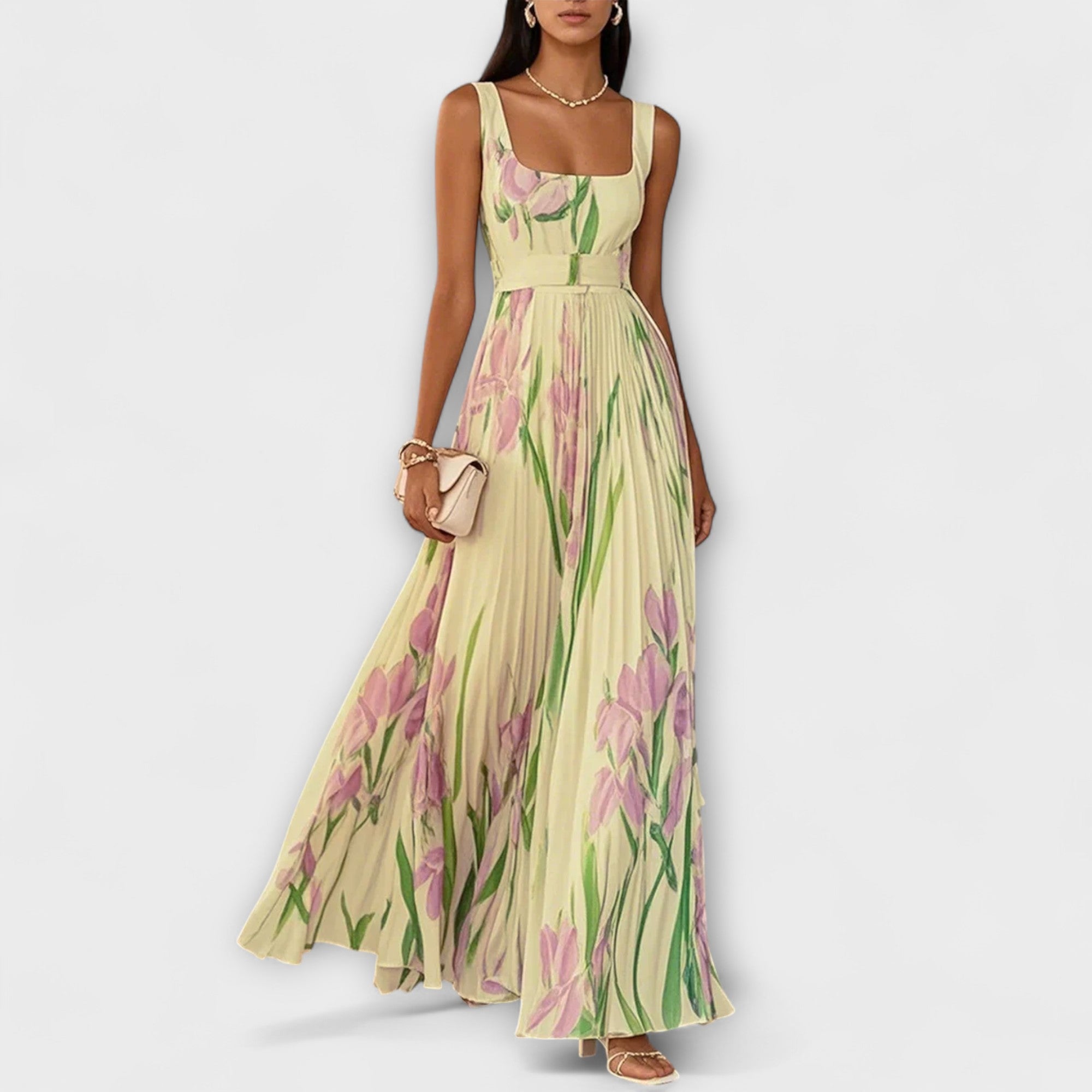 Penélope – Maxikjole i chiffon