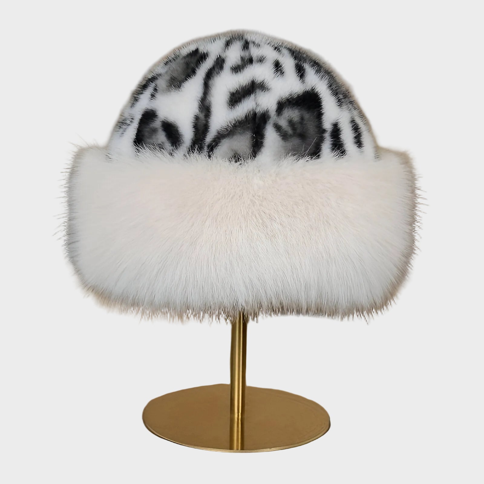 Zuzanna – Hatt med leopardmønster