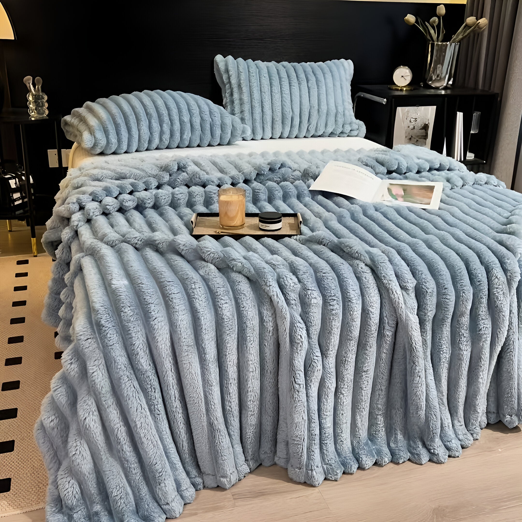 Wanda – Varmt fleecepledd i flanell