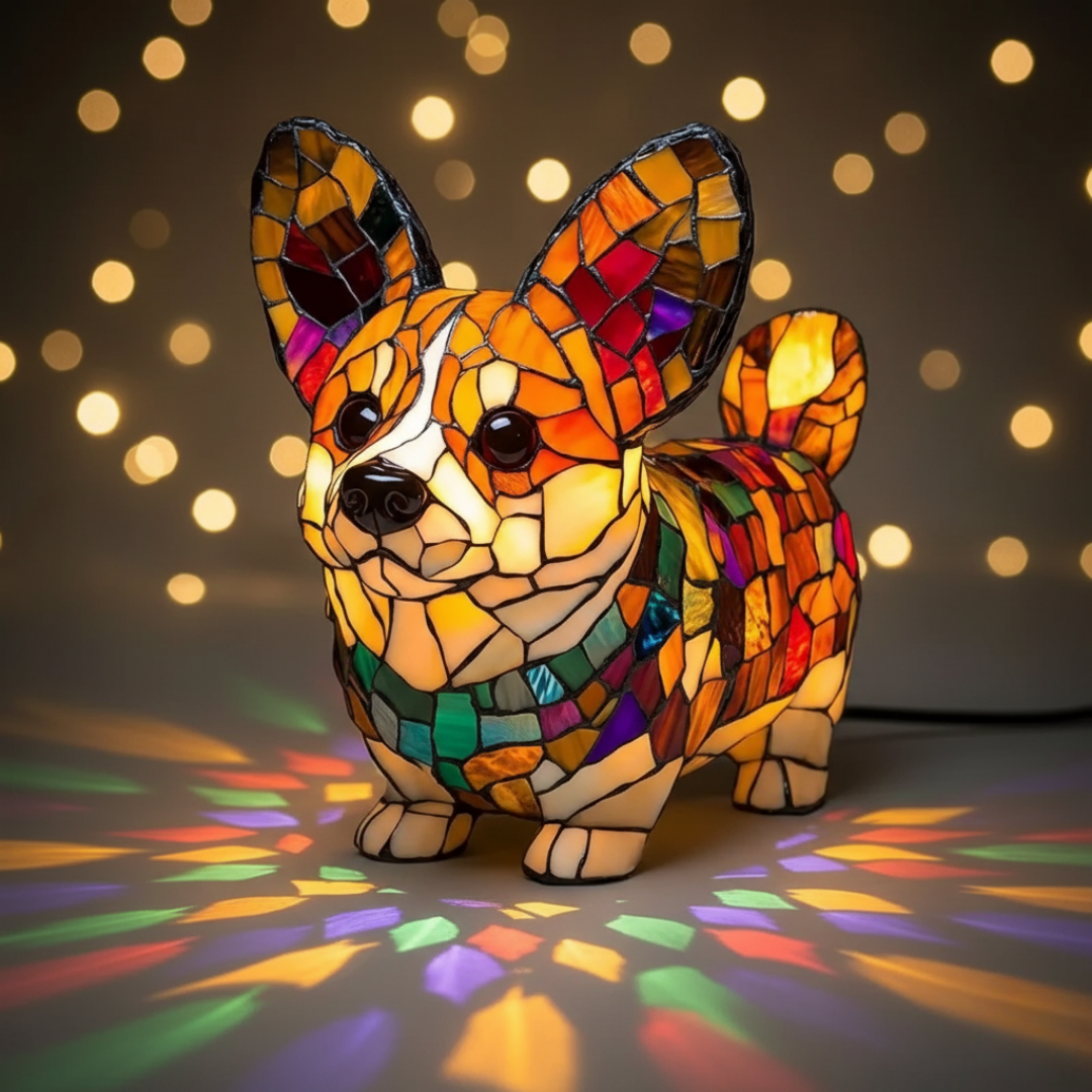 Strålende corgi