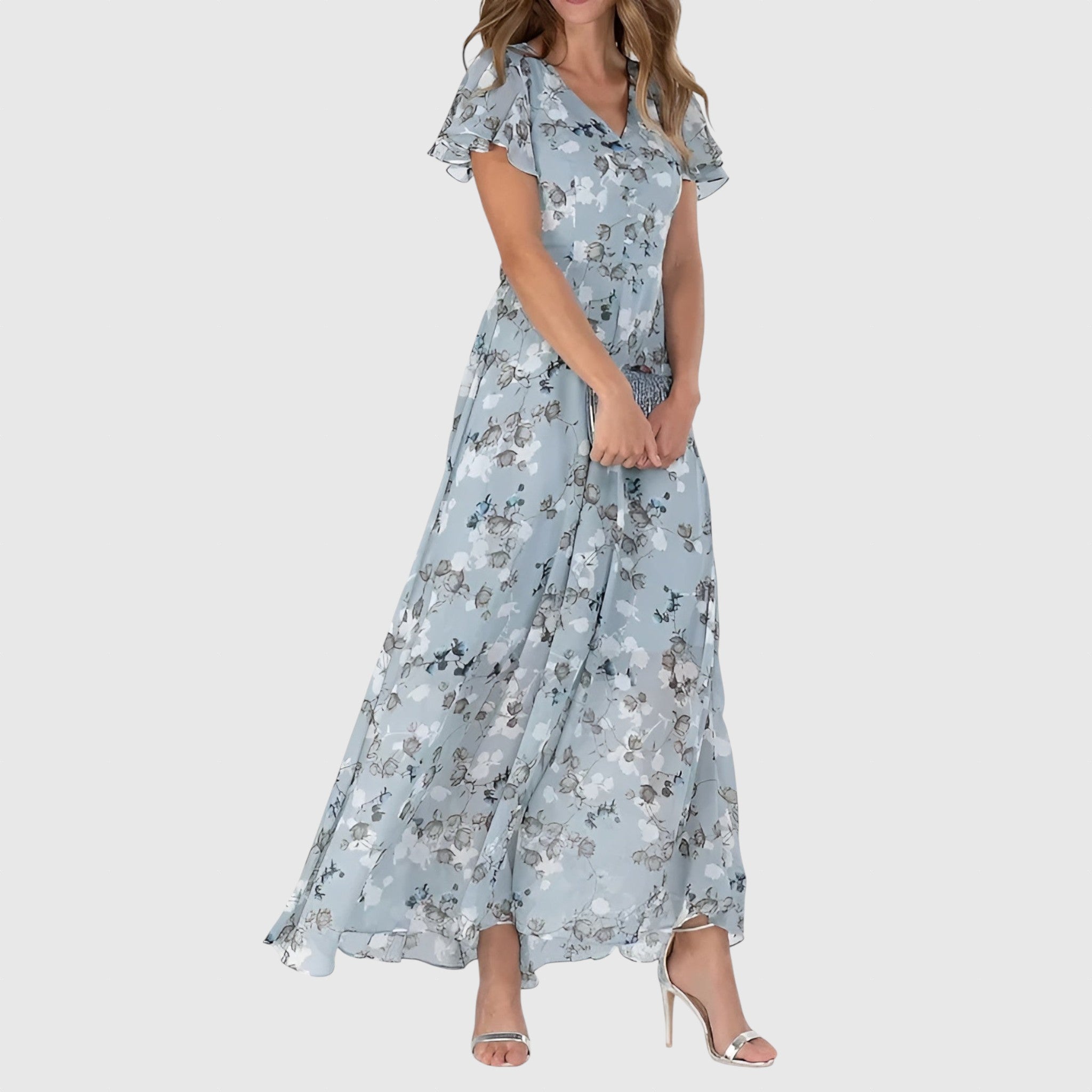 Anna – Elegant kjole med ledig passform over magen