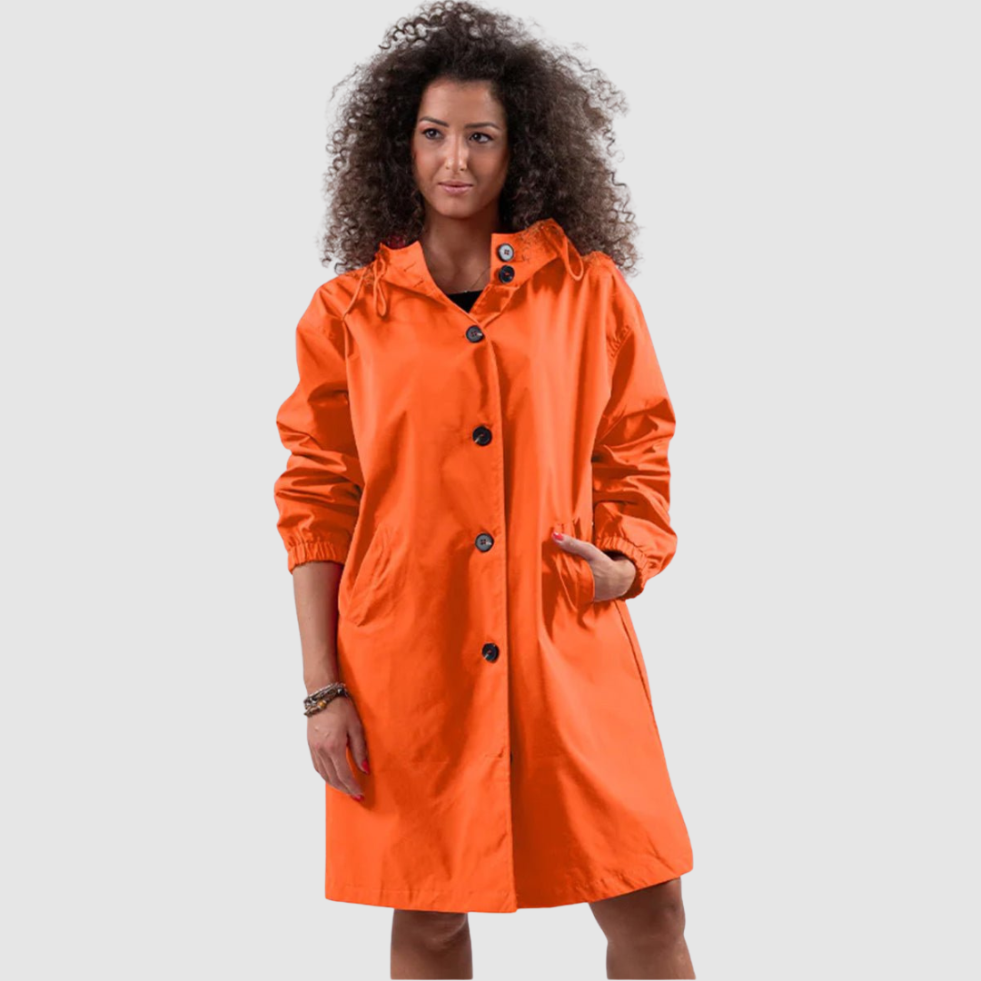 Lucie – Oversized vanntett jakke