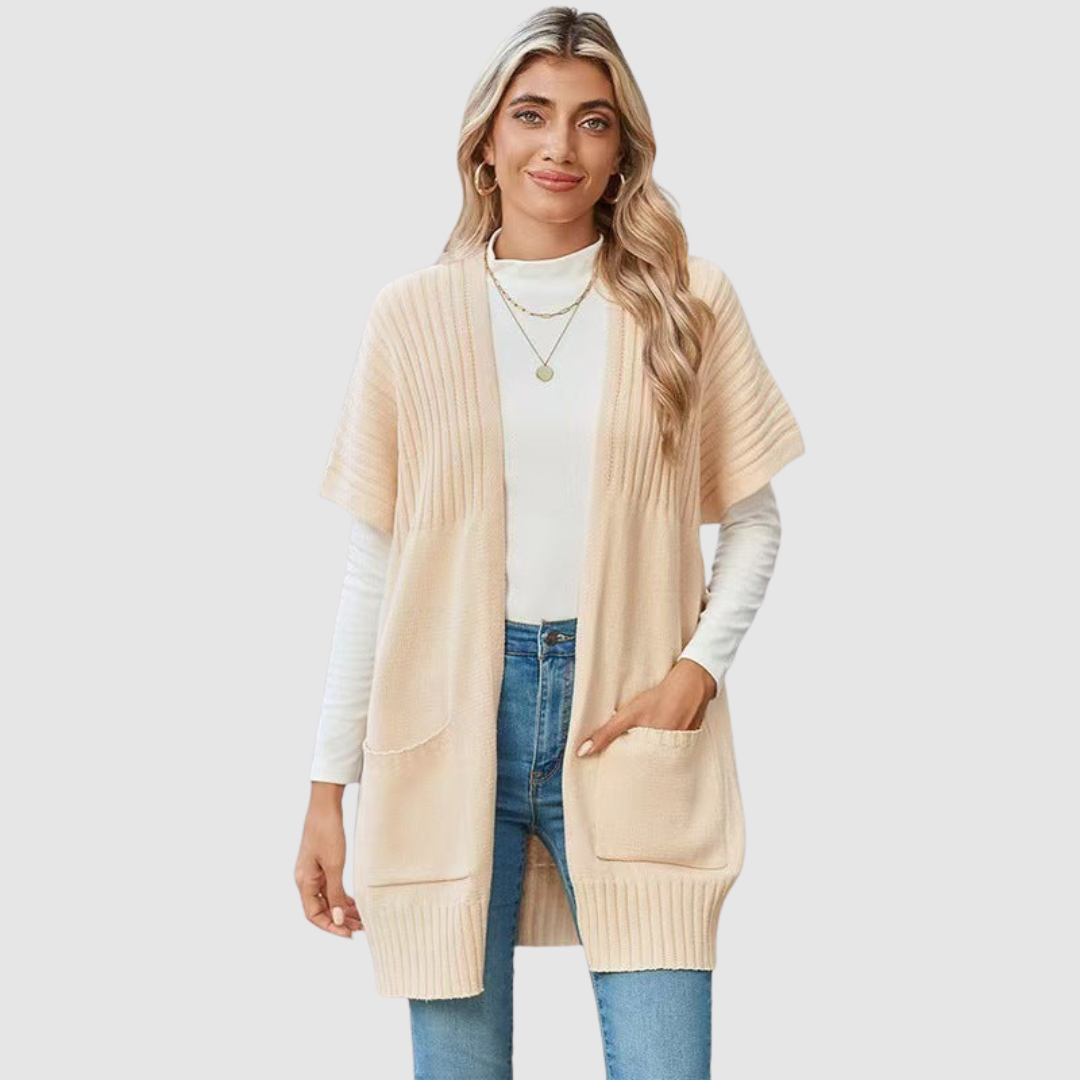 Jasmína – Lett strikkecardigan