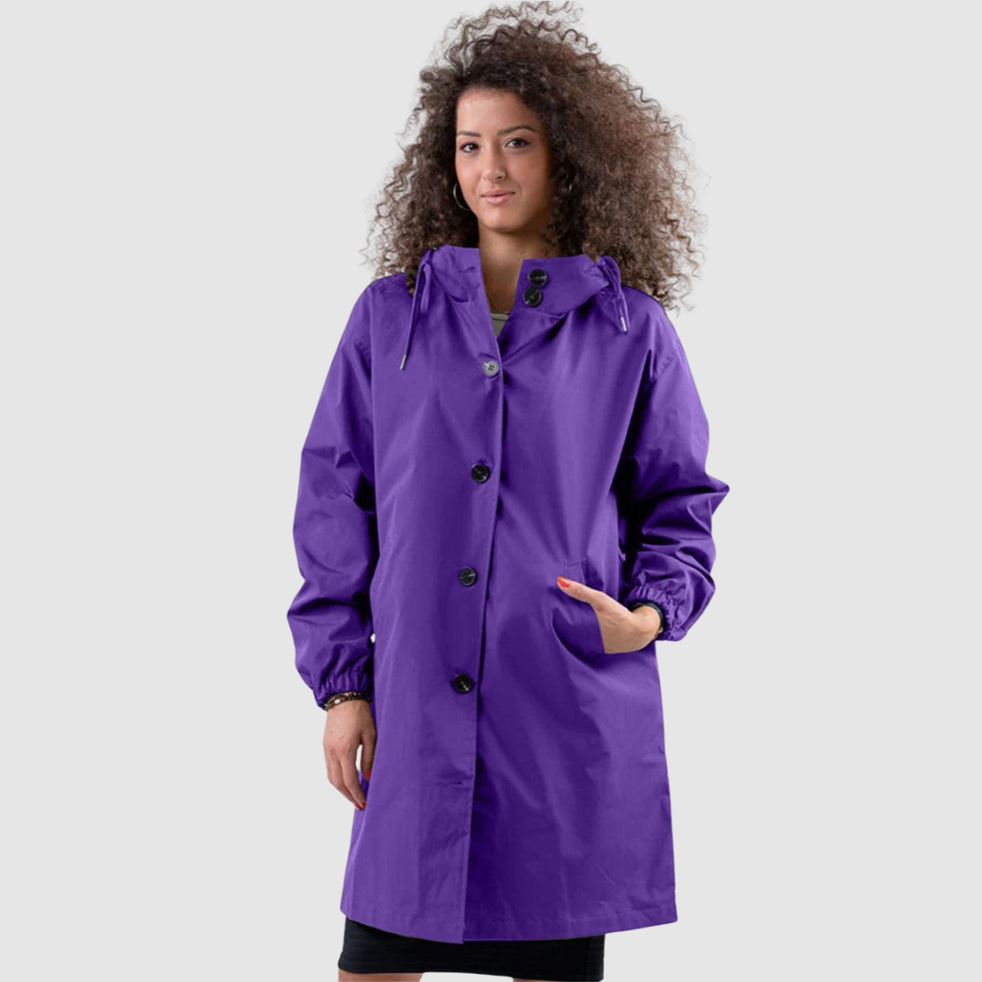 Lucie – Oversized vanntett jakke