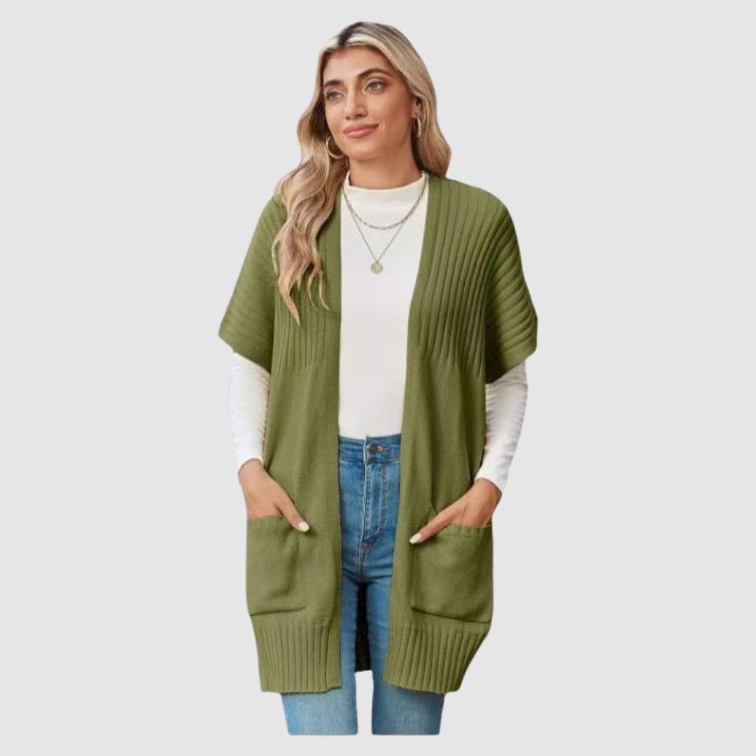 Jasmína – Lett strikkecardigan
