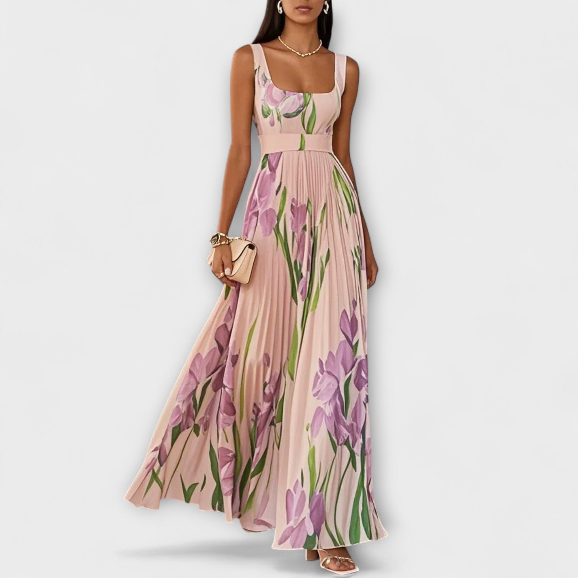 Penélope – Maxikjole i chiffon