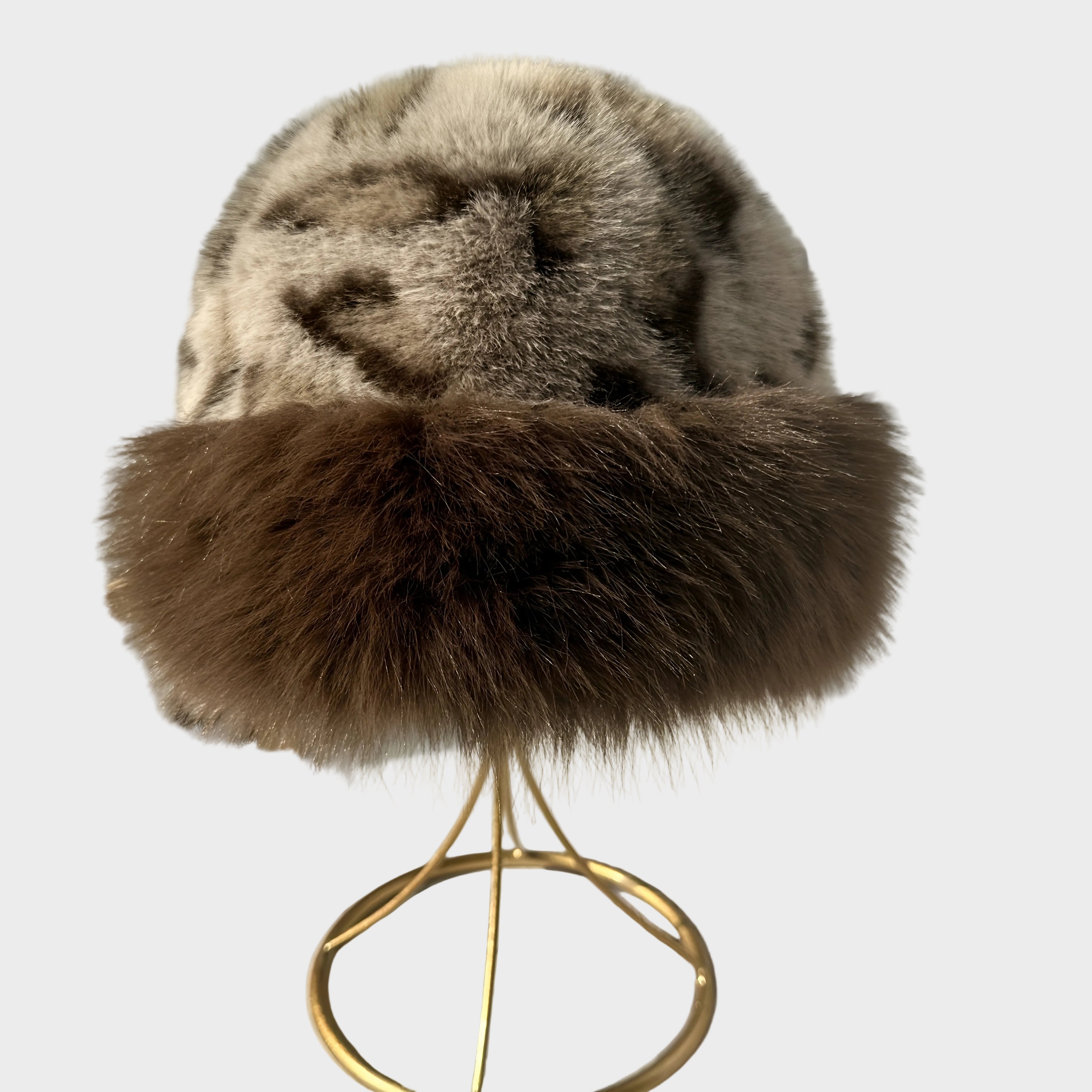 Zuzanna – Hatt med leopardmønster