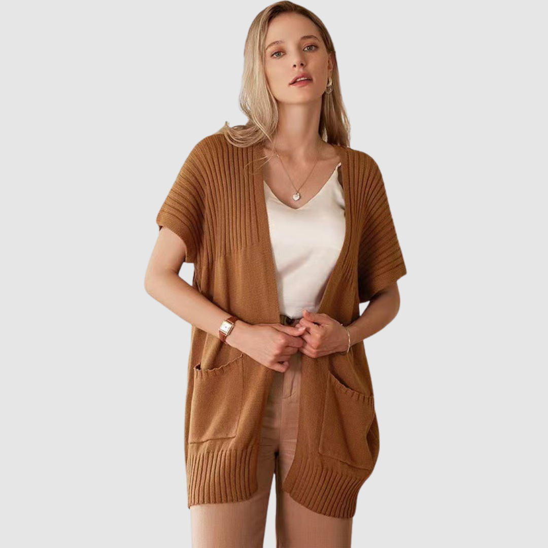 Jasmína – Lett strikkecardigan