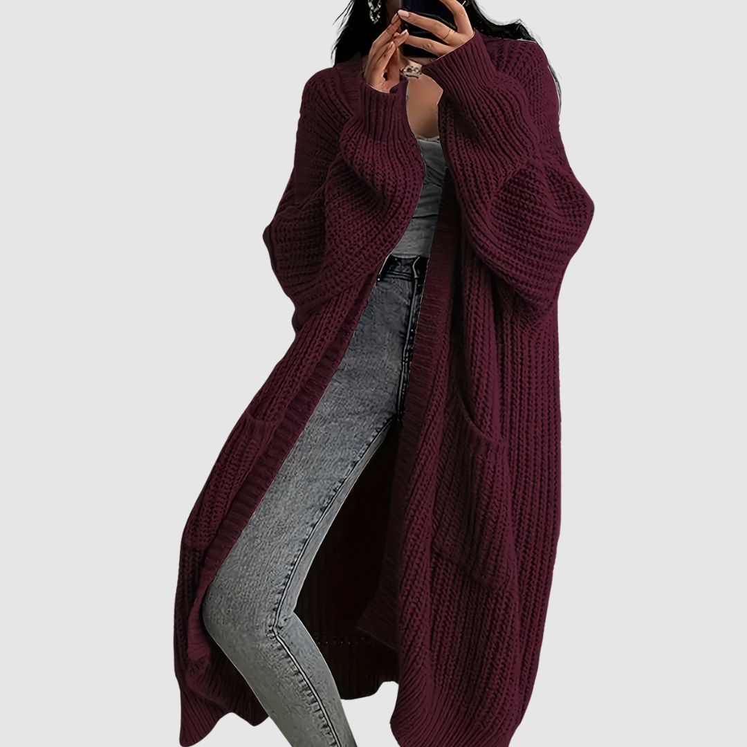 Marie – Behagelig lang cardigan
