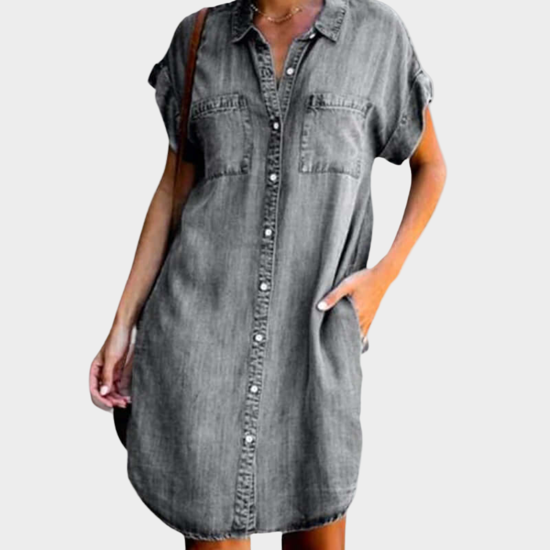 Anna – Ledig denimkjole