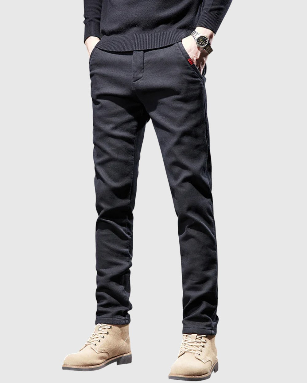 Libuše – slim fit-bukser for menn