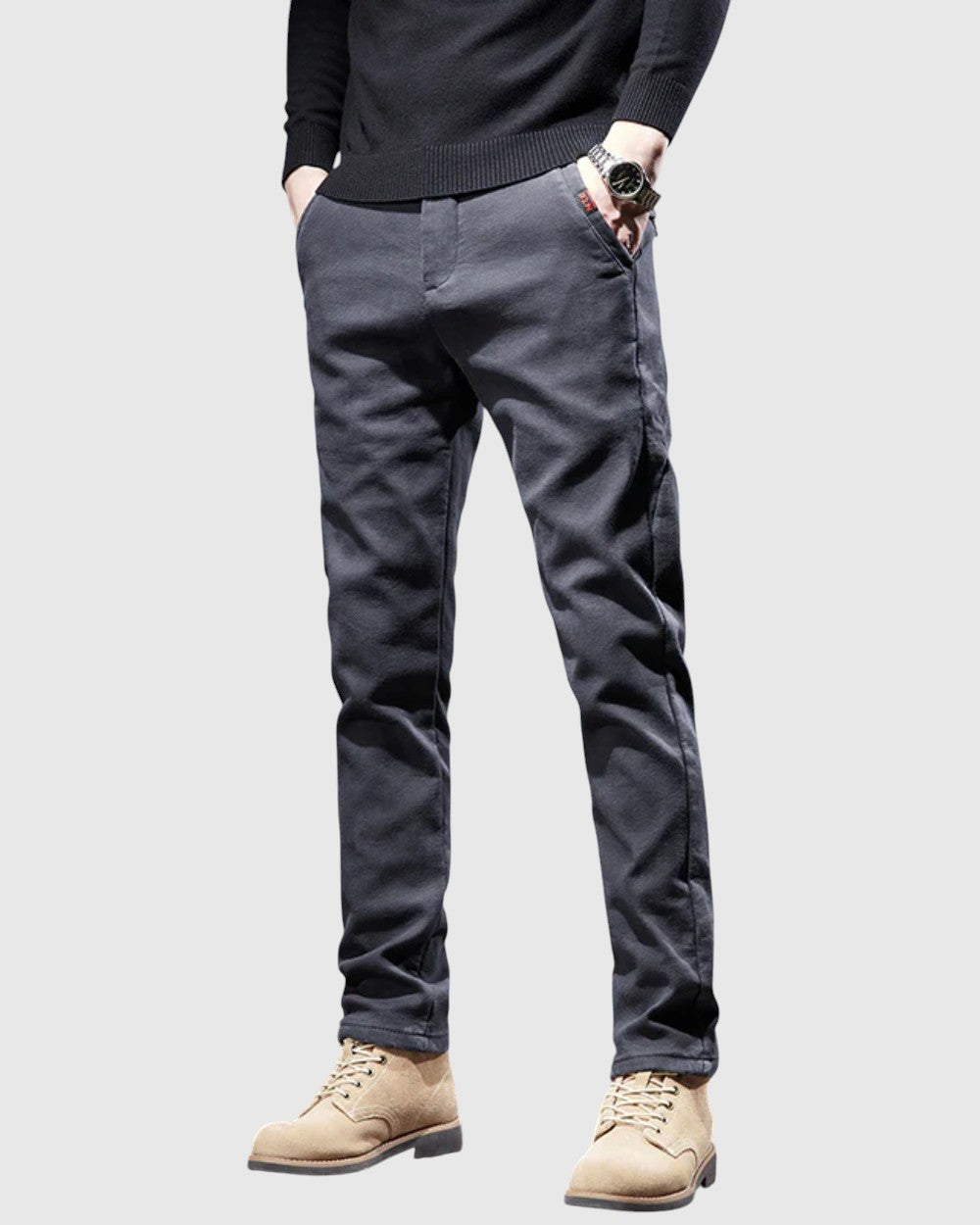 Libuše – slim fit-bukser for menn