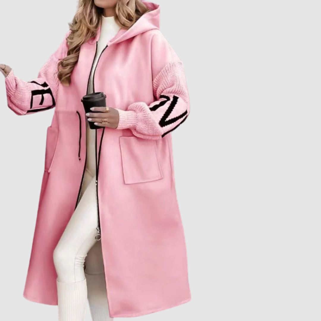 Lucie – Elegant kåpe med hette