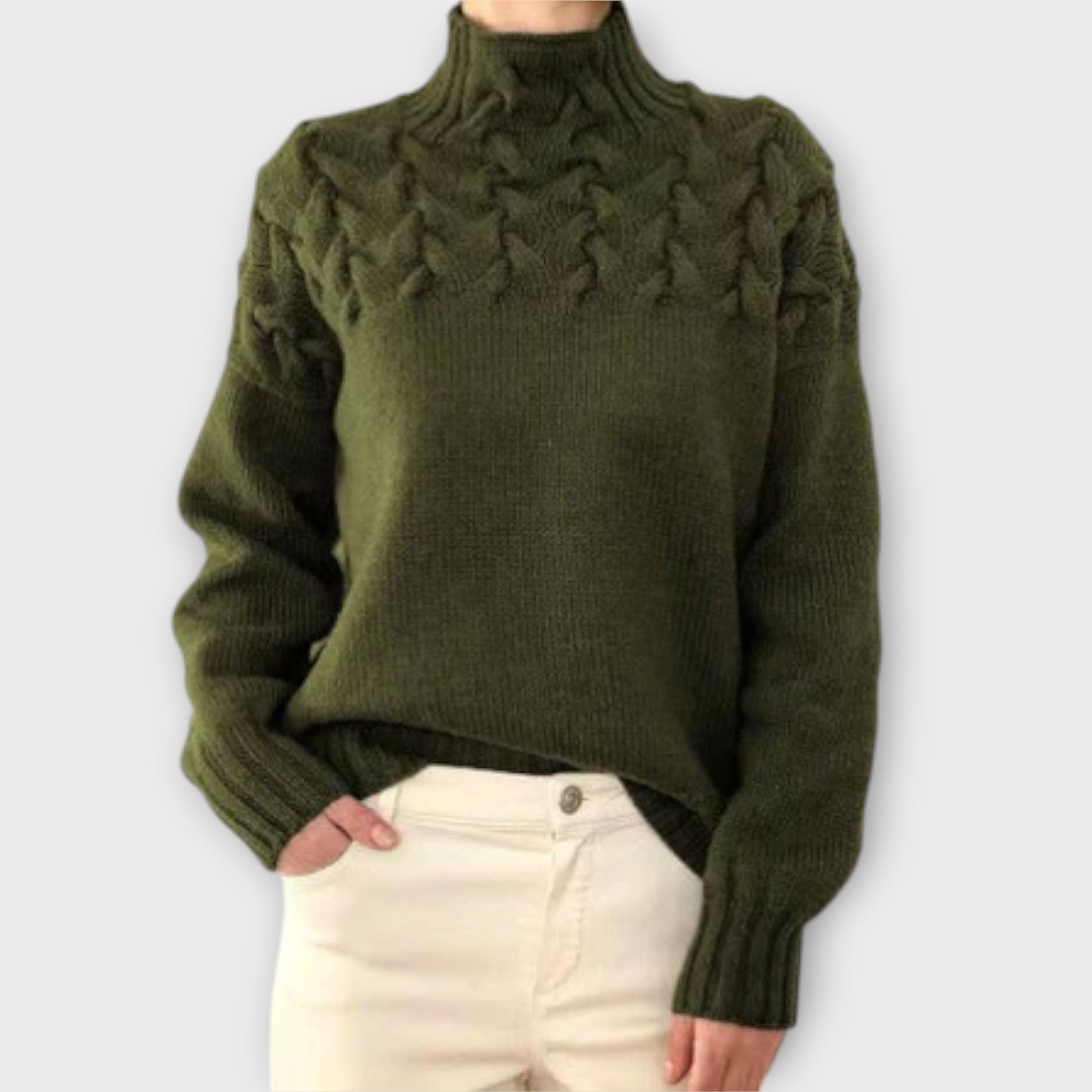 Eva – Damegenser med flettedetaljer