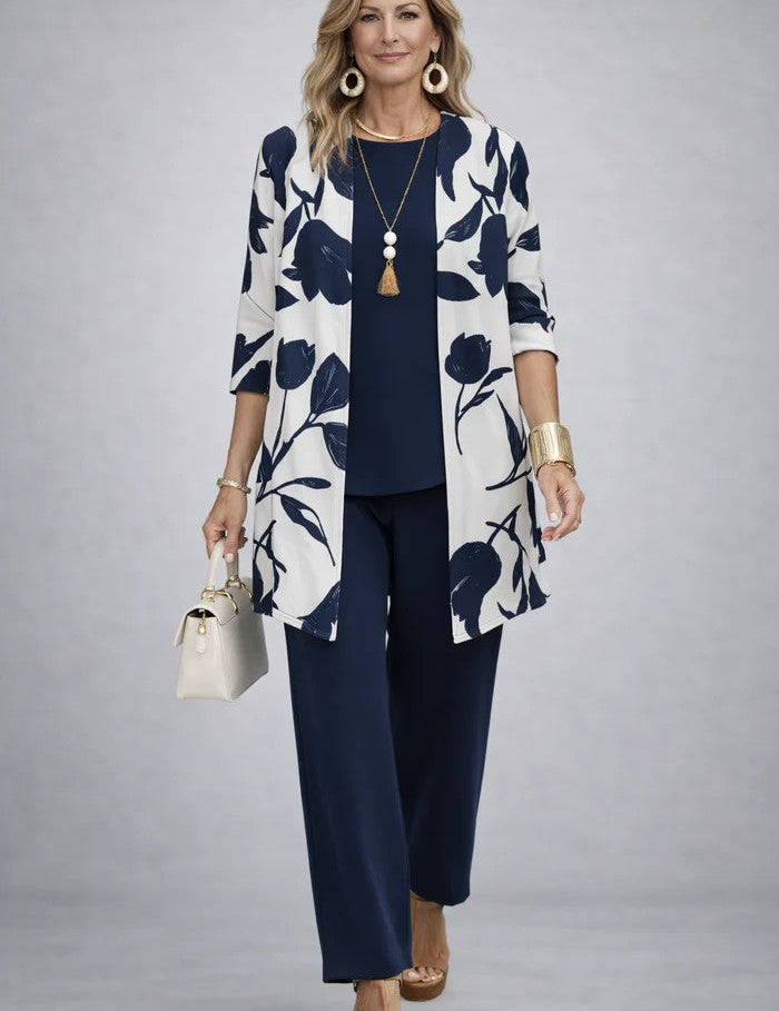 Hanna – Elegant tredelt sett for kvinner