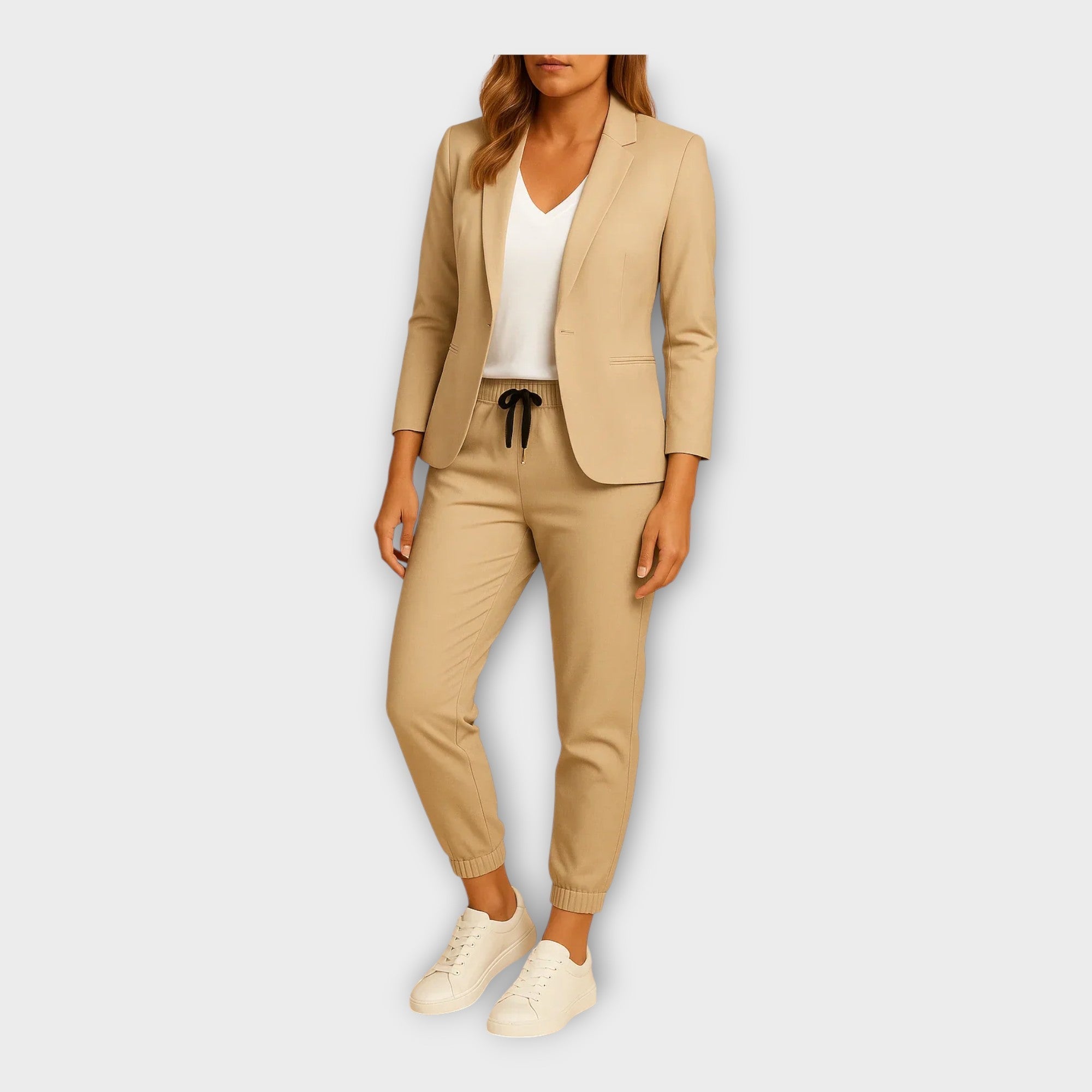 Nikol – Dress med blazer og joggebukser