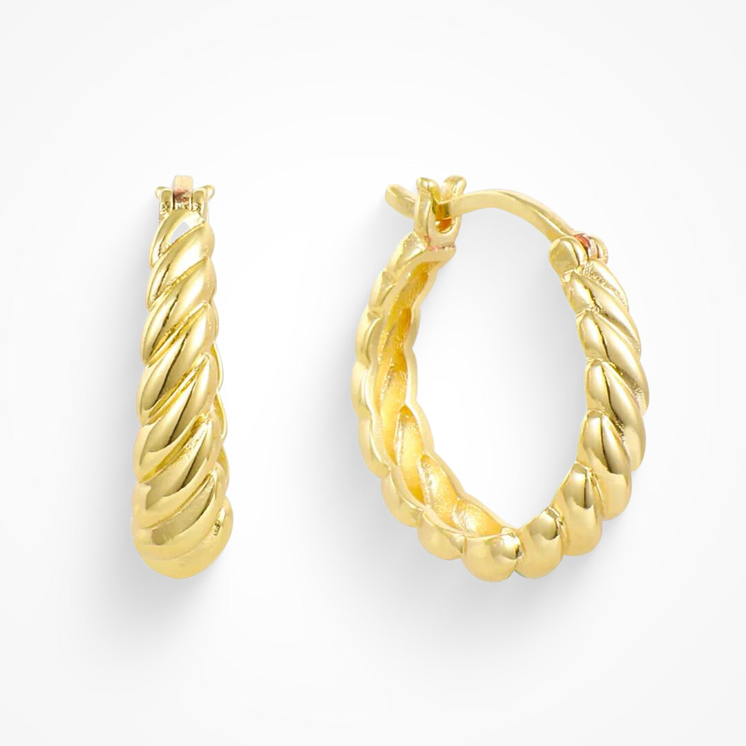 Twist-øredobber i Twist-stil
