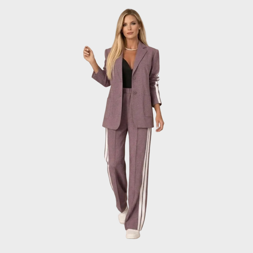 Ewa – Sett med figursydd blazer