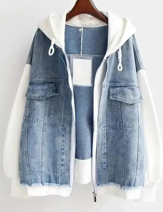 Ellen – Tofarget denimjakke