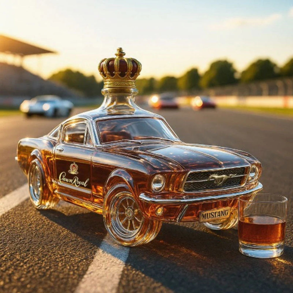 Whiskydekanter – Mustang-utgaven
