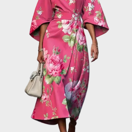 Moxlan – Elegant blomstret kjole