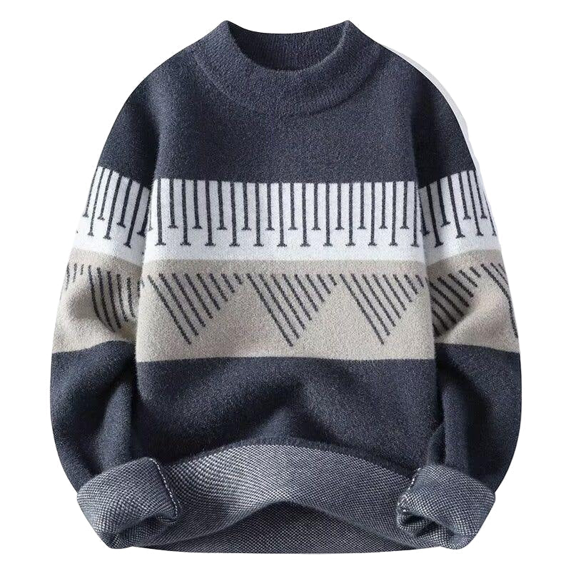 Faelan – Minimalistisk varm strikkegenser