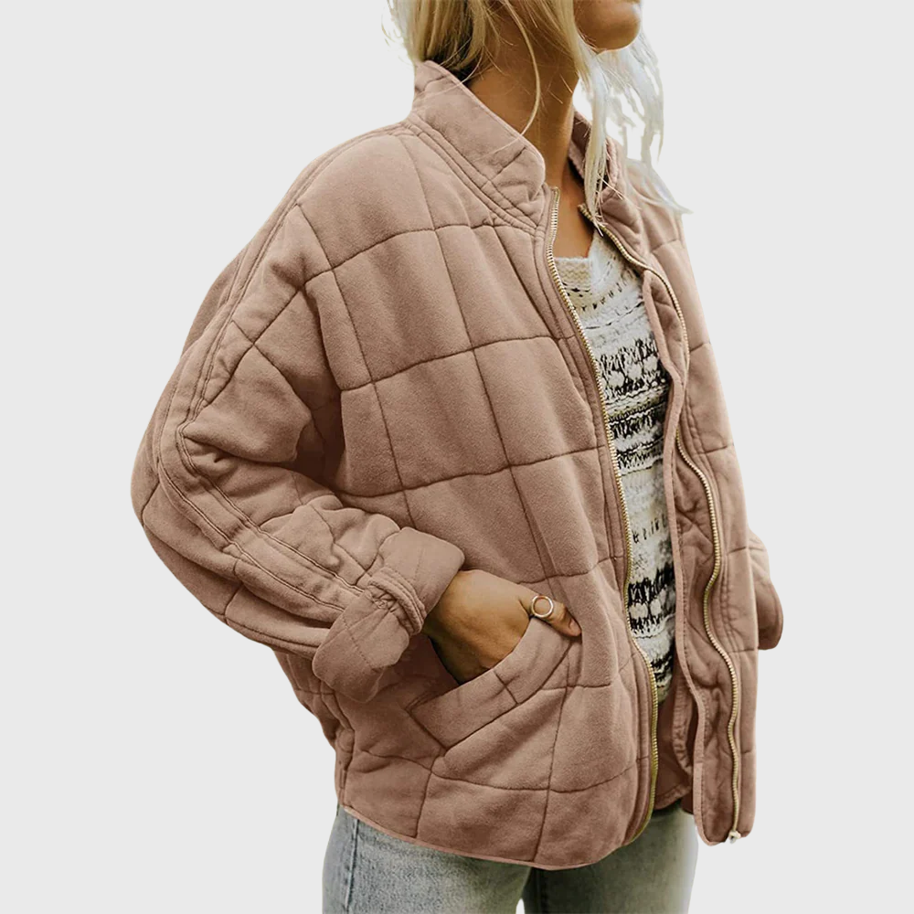 Viktorie – Elegant vattert jakke