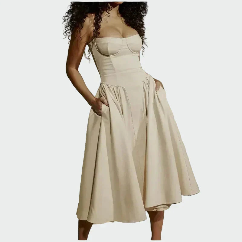 Jaroslava – Elegant kjole for kvinner