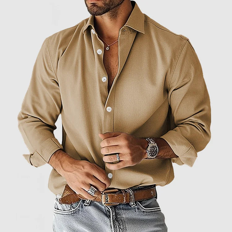 Koszula Elegancka Soft-Blend - Czysta Forma