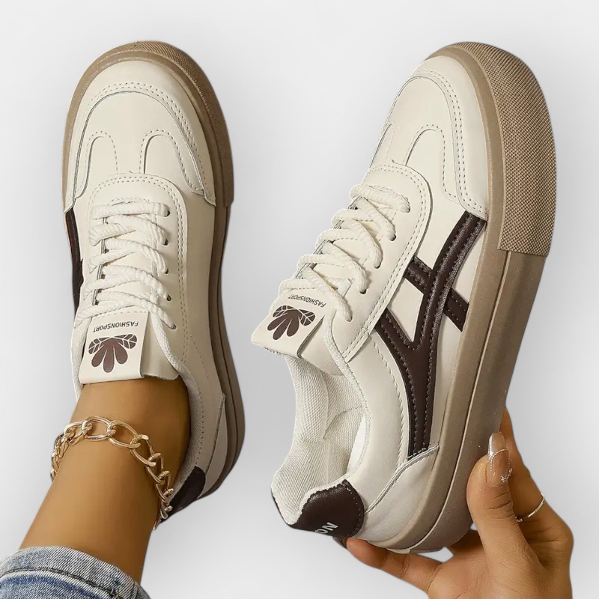 Emily – Retro platåsneakers