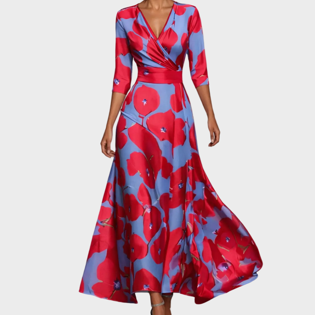 Emily – Elegant luftig maxikjole