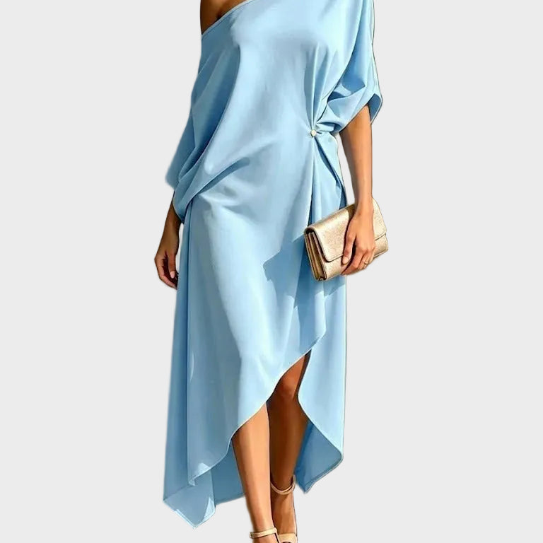 Camila – Elegant asymmetrisk kjole
