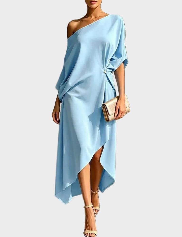Camila – Elegant asymmetrisk kjole