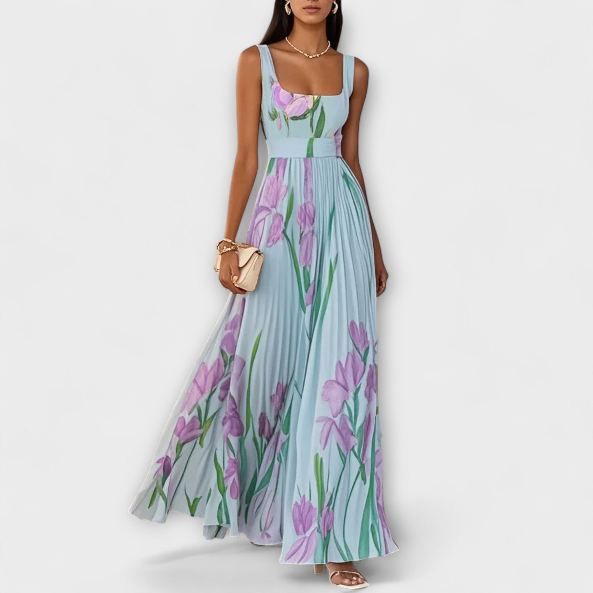 Penélope – Maxikjole i chiffon