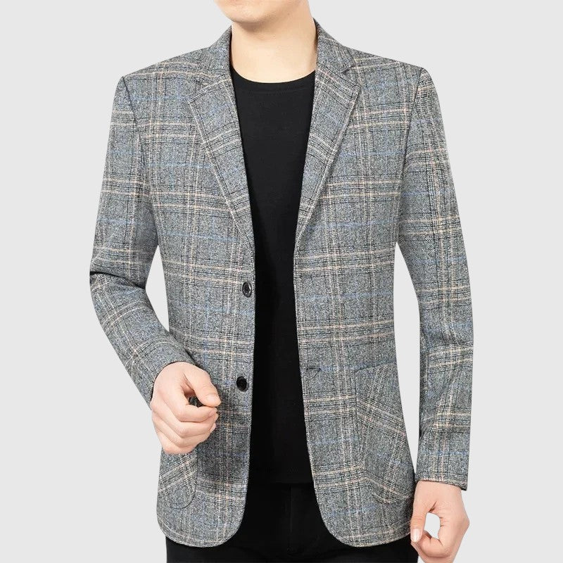 Václav – Klassisk rutete blazer