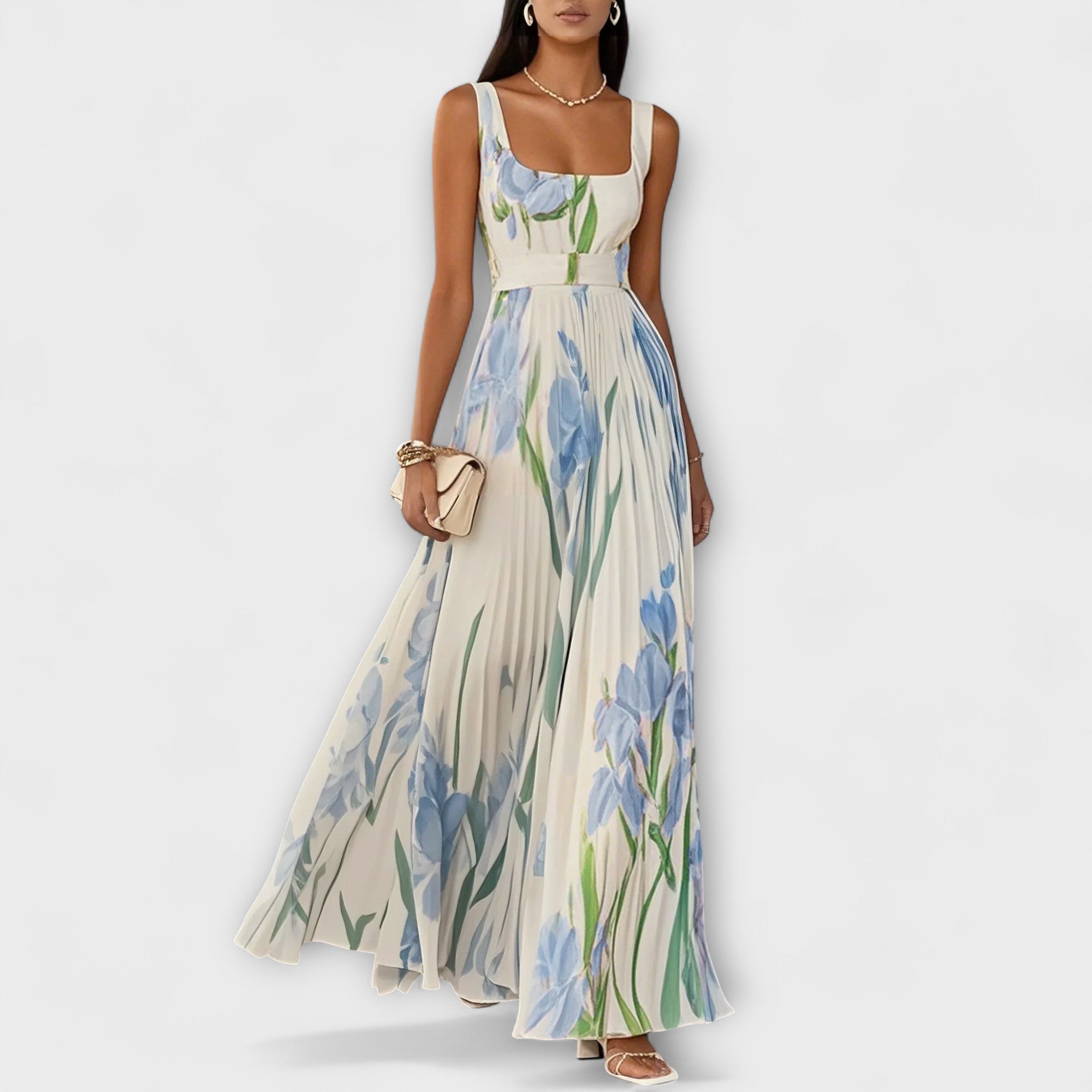 Penélope – Maxikjole i chiffon