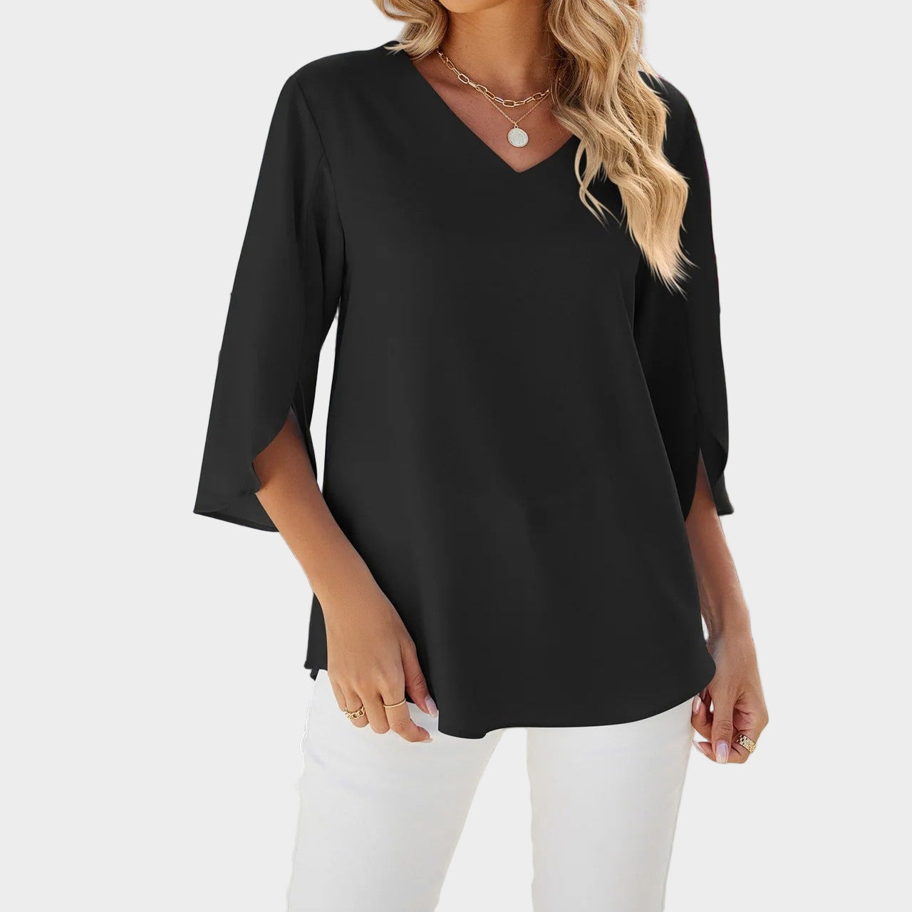 Natálie – Klassisk damebluse
