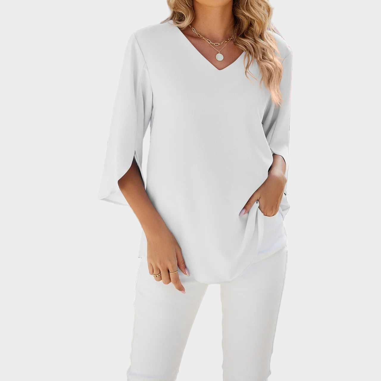 Natálie – Klassisk damebluse