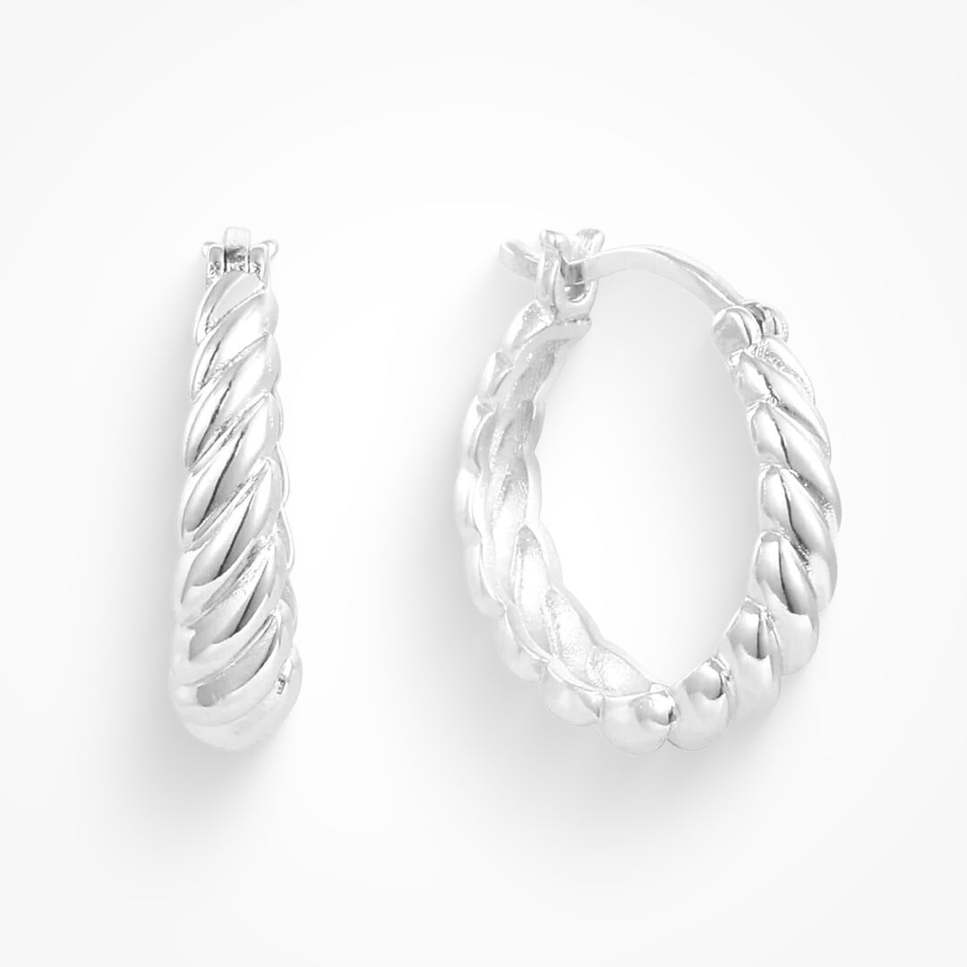 Twist-øredobber i Twist-stil