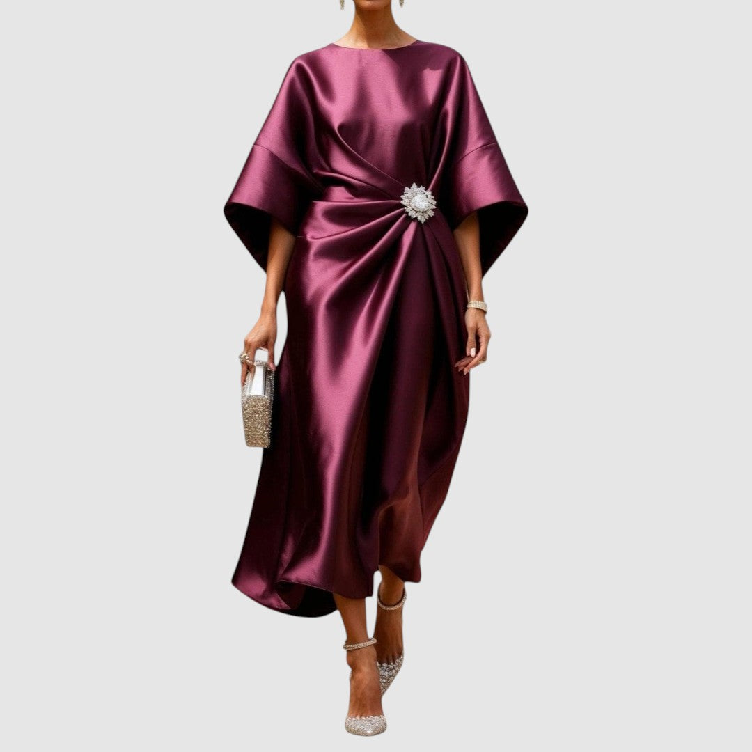 Mia – Elegant lang kjole