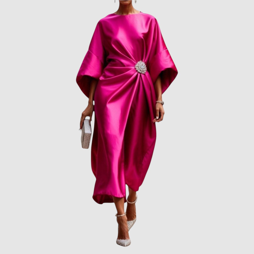 Mia – Elegant lang kjole